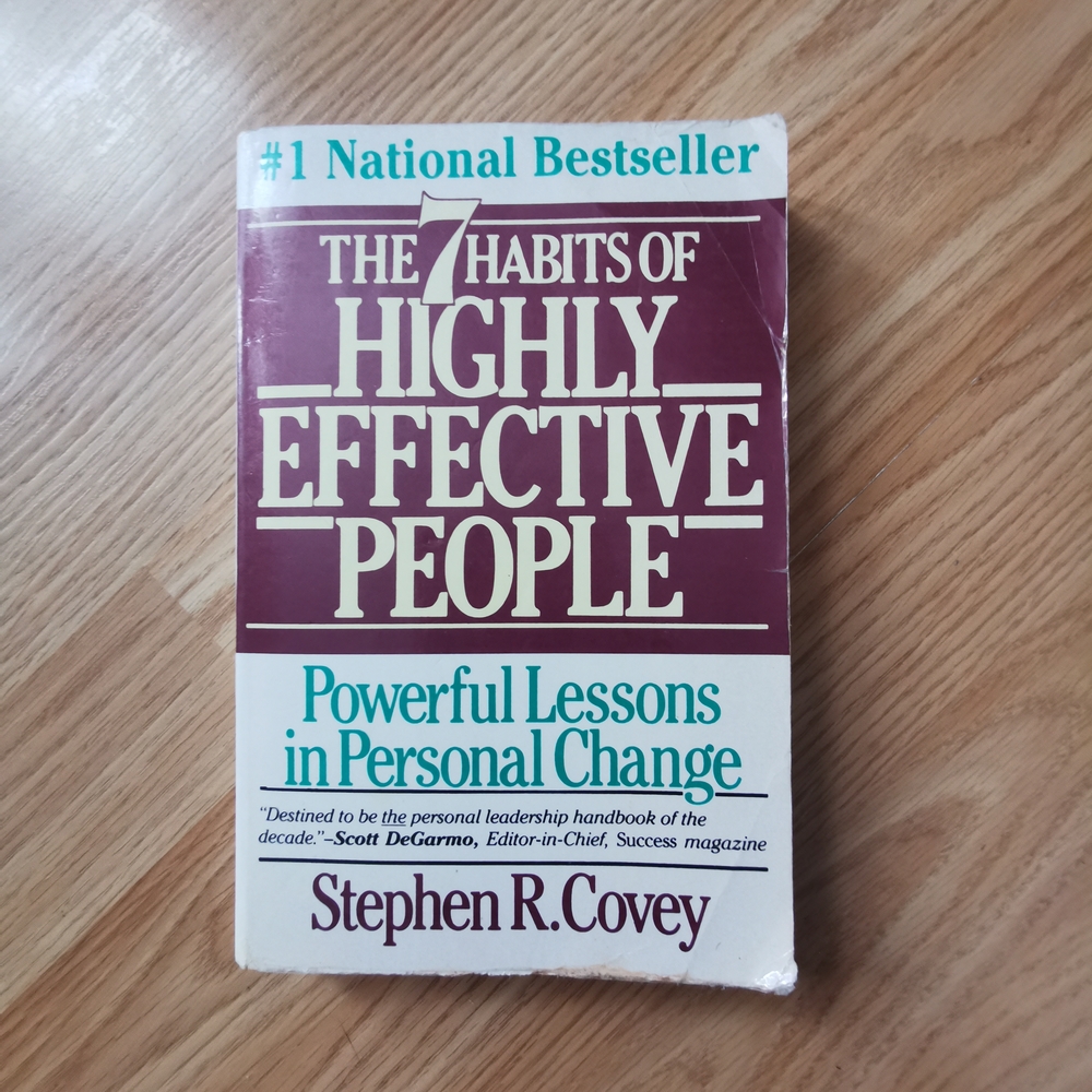 The 7 habits of highly effective People  Stephen R. Covey Self-Help Book